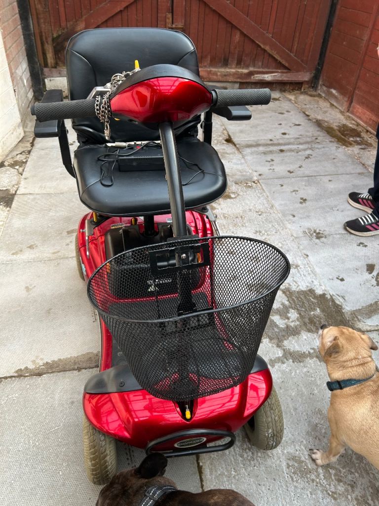 Shoprider Mobility Scooter - Red, Good Working Order