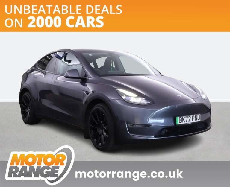 2022 Tesla Model Y Long Range AWD 5dr Auto MPV ELECTRIC Automatic