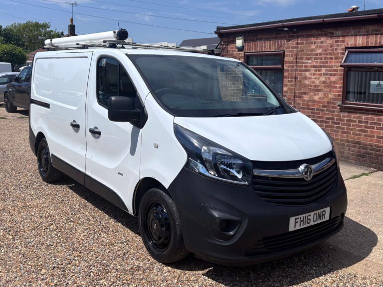 2016 Vauxhall Vivaro 1.6 Vivaro 2900 Bi-T CDTi ecoFLEX S/S Panel Van Diesel Manual