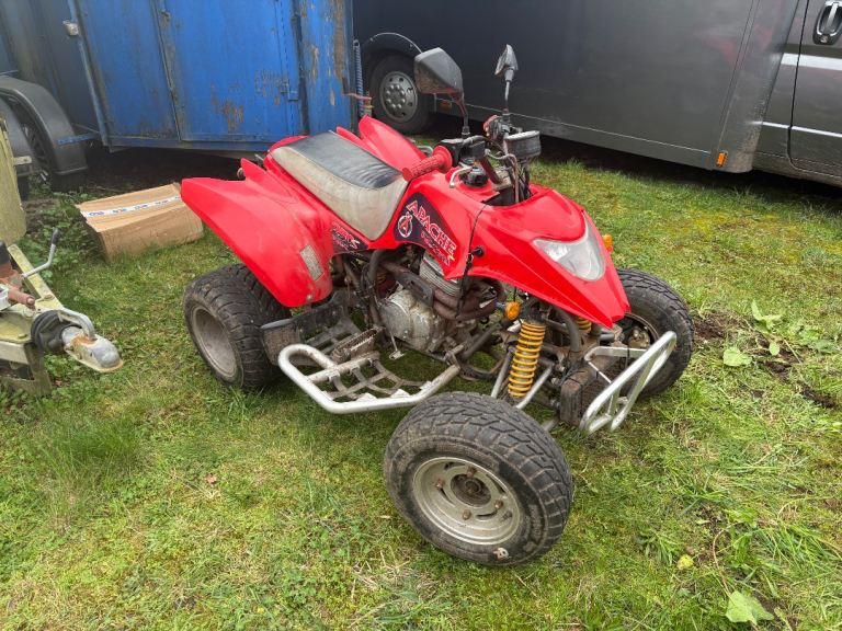 Barrossa cheetah/ apache rlx250s road legal quad swaps or sale try me 