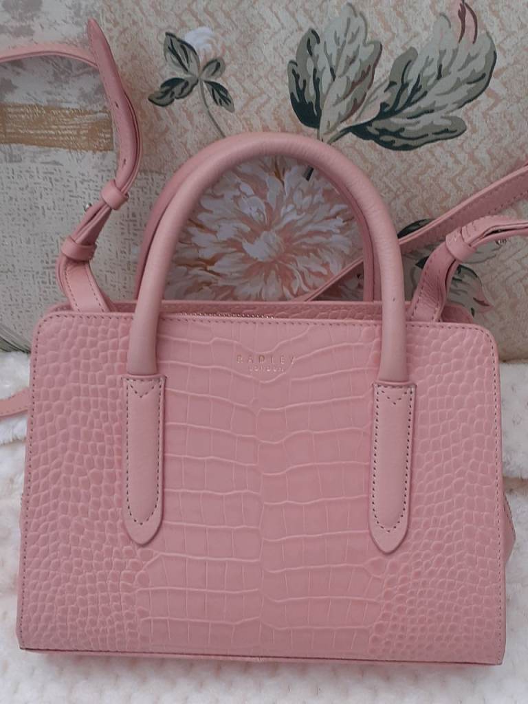 Handbag by Radley moc croc small cross body/grab bag,