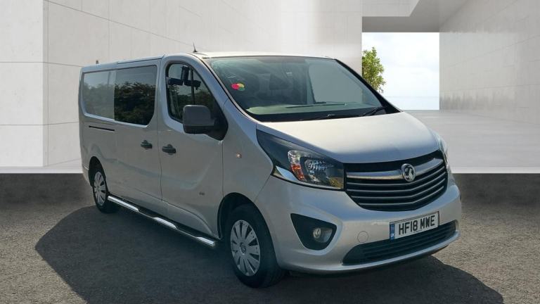 Vauxhall Vivaro 1.6 CDTi 2900 BiTurbo ecoTEC Sportive 6 Seat LWB Crew... 2018/18