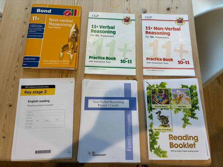 1+ Verbal & Non-Verbal Reasoning Books + Practice Tests – Year 6