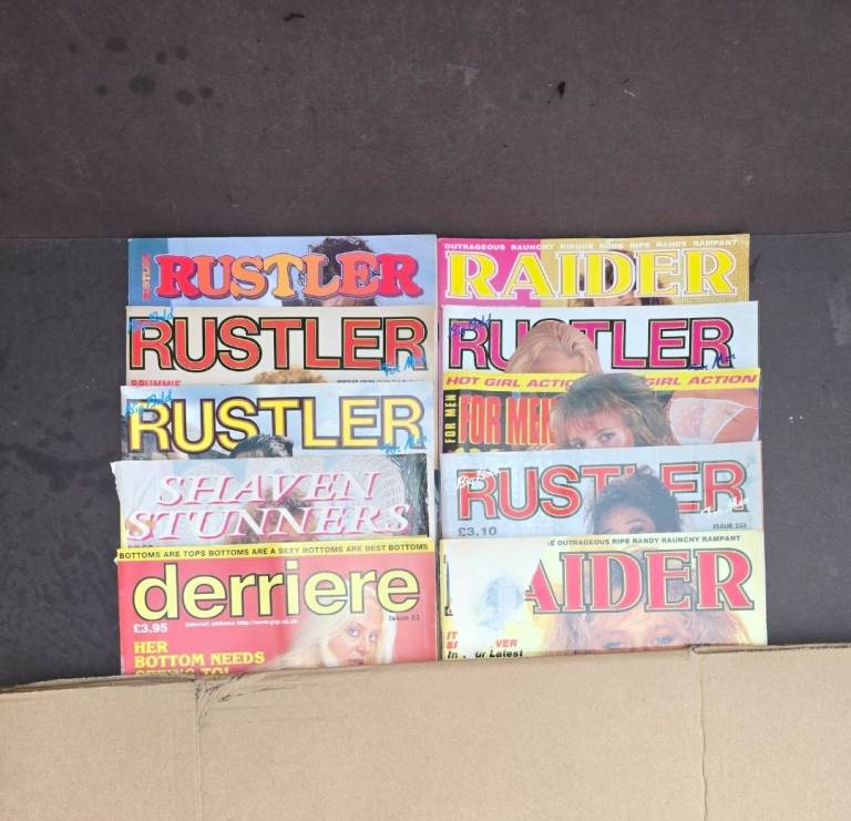 image for Vintage magazines from the 80s 90s rare collectible