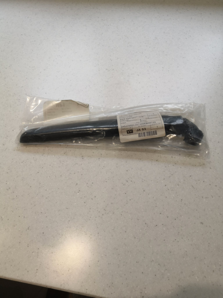 Audi rear wiper arm