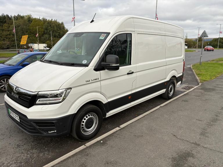 MAN ETGE 3.140 MWB HIGH ROOF PANEL VAN AIR CON ELECTRIC 2021 @ £9950.00 + VAT 