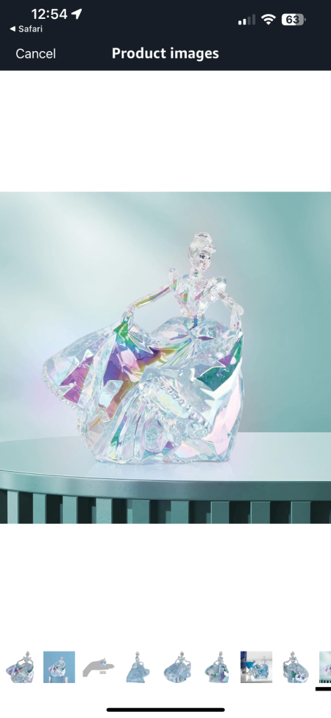 Disney show case Cinderella 