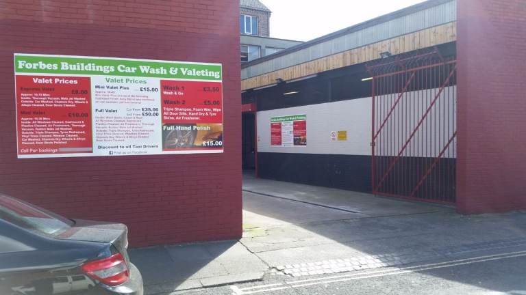 Car wash valeting Unit for Rent