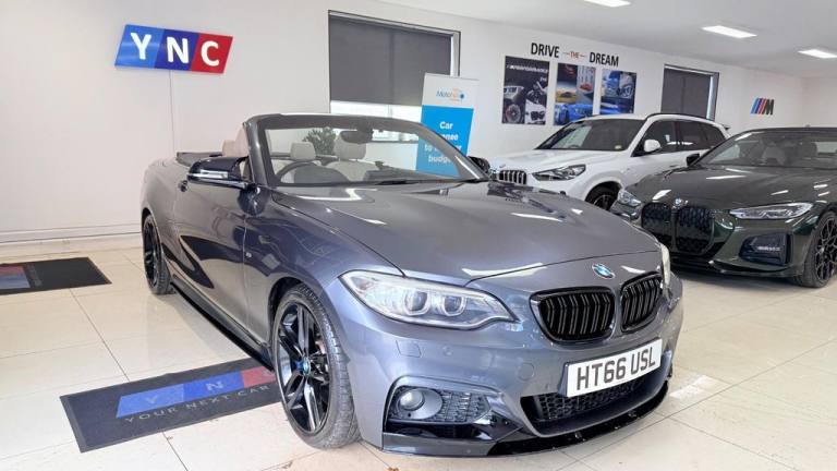 2017 BMW 2 Series 2.0 218d M Sport Auto Euro 6 (s/s) 2dr Convertible Diesel Automatic