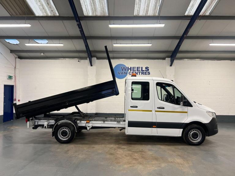 2022 Mercedes-Benz Sprinter 3.5t Progressive Crew Cab Tipper CHASSIS CAB DIESEL Manual
