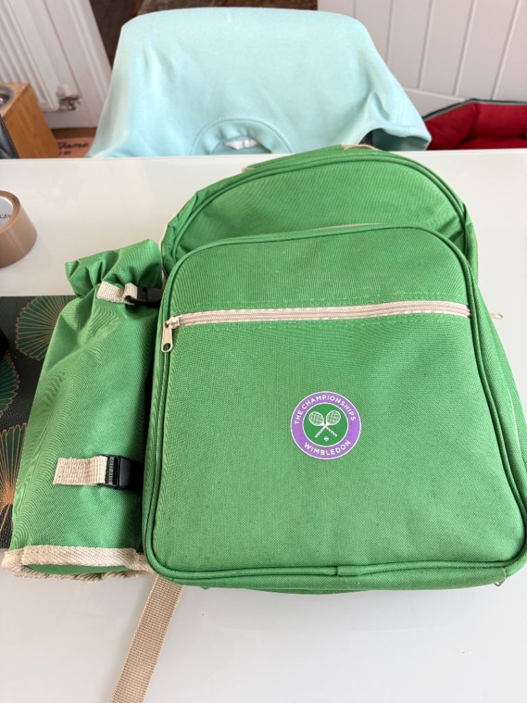 Wimbledon picnic backpack 