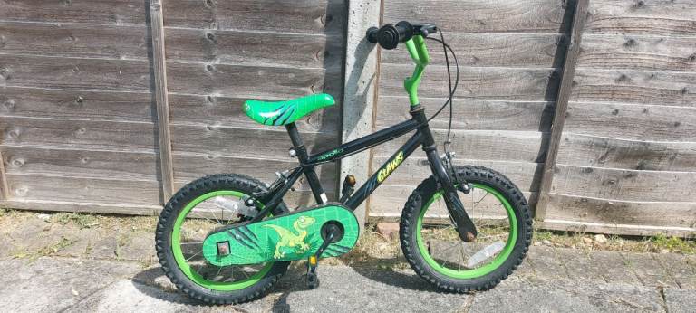 Apollo Claws Kids Bike (14-inch wheels) – Green/Black – Ready to Ride