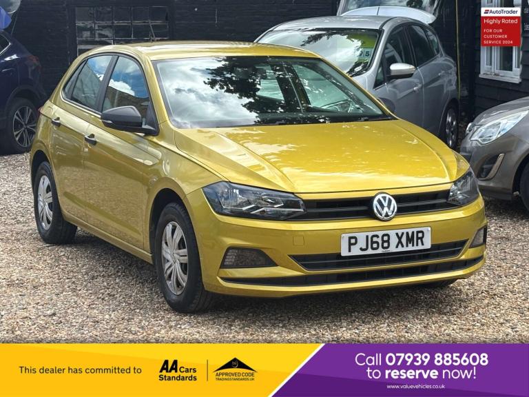 2018 Volkswagen Polo 1.0 Polo S Evo 5dr Hatchback Petrol Manual