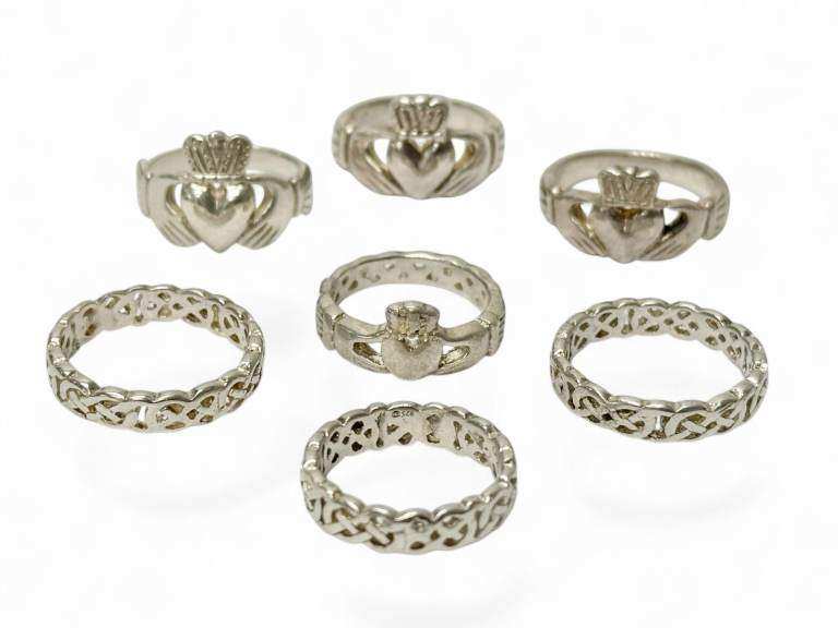 Silver Celtic Rings