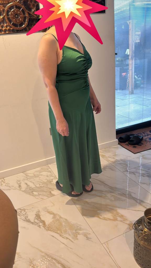 Green dress 