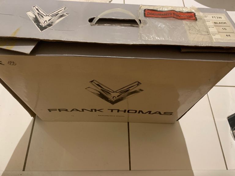 🏍️ Frank Thomas Motorcycle Boots – UK Size 10 – £21 ono
