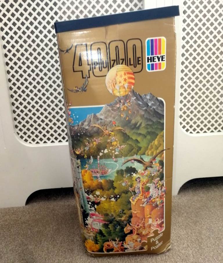 Heye Jigsaw Puzzle Bavarian Dream 4000 Piece Complete Puzzle Pieces Bag Unopened