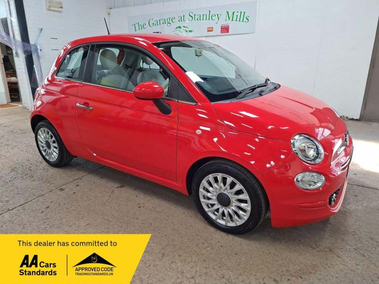 2020 Fiat 500 1.2 Lounge Euro 6 (s/s) 3dr Hatchback Petrol Manual