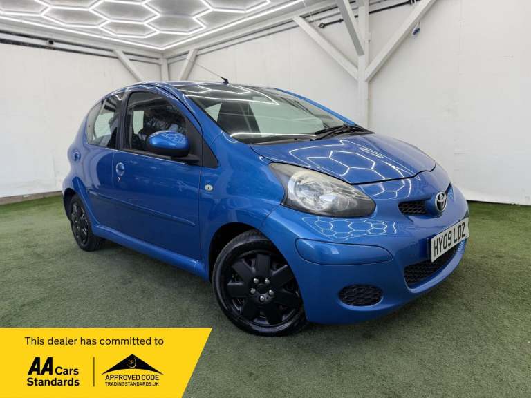 2009 Toyota AYGO 1.0 VVT-i Blue 5dr MMT HATCHBACK PETROL Automatic