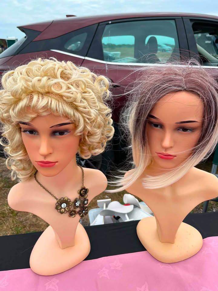 mannequin heads £30 each