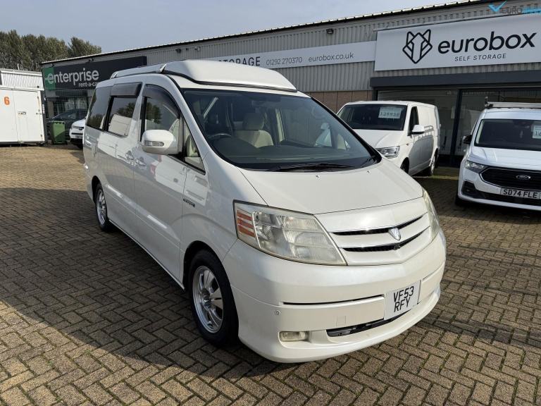TOYOTA ALPHARD E-Four Hybrid Camper 2021 Petrol Automatic in White