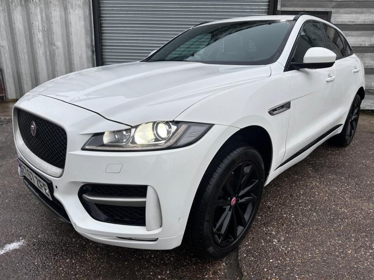 2018 67 REG JAGUAR F-PACE 2.0 DIESEL R-SPORT AUTO AWD DAMAGED REPAIRABLE SALVAGE