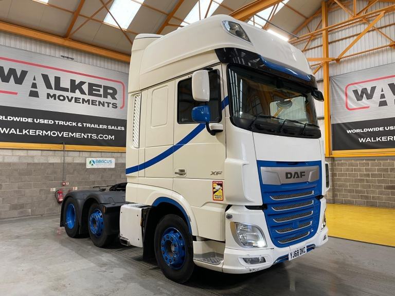 DAF XF106 530 SUPERSPACE *EURO 6* 6X2 TRACTOR UNIT - 2019 - YJ68 DKC