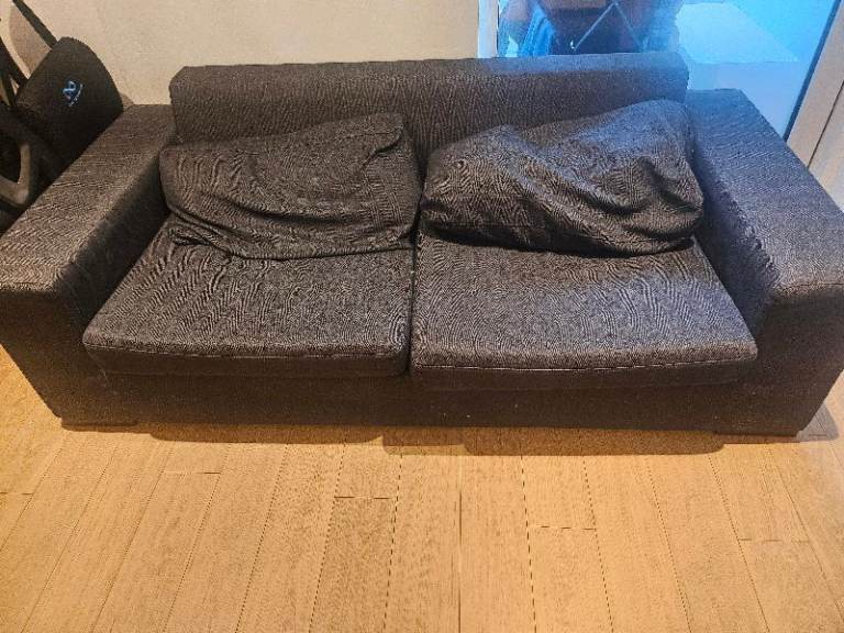 2 seater sofa + chair for free (must go today)