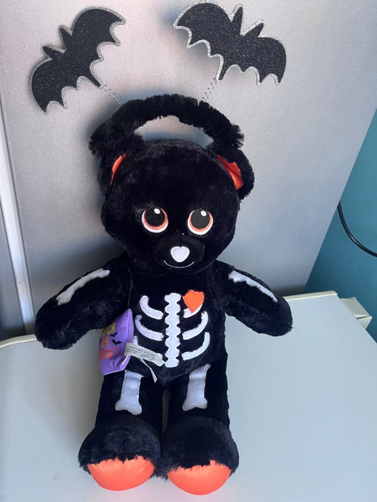 Build a bear - skeleton bear