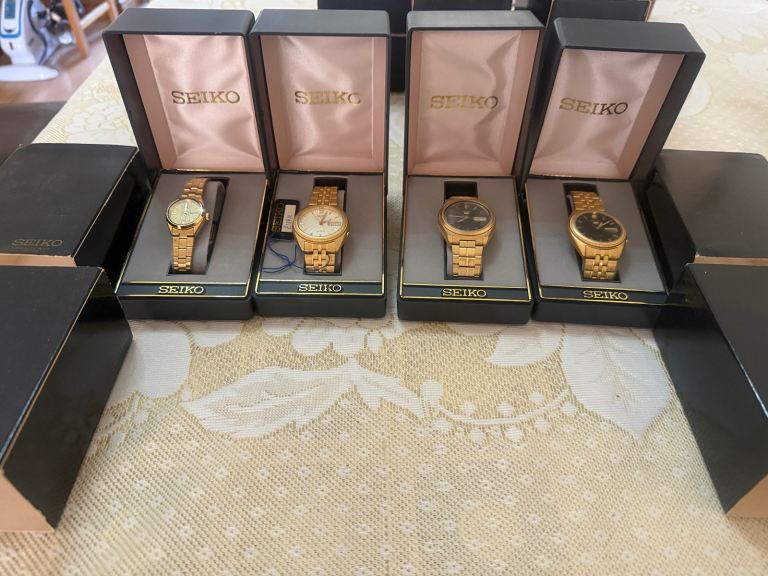 Seiko 5 automatic day and date watch