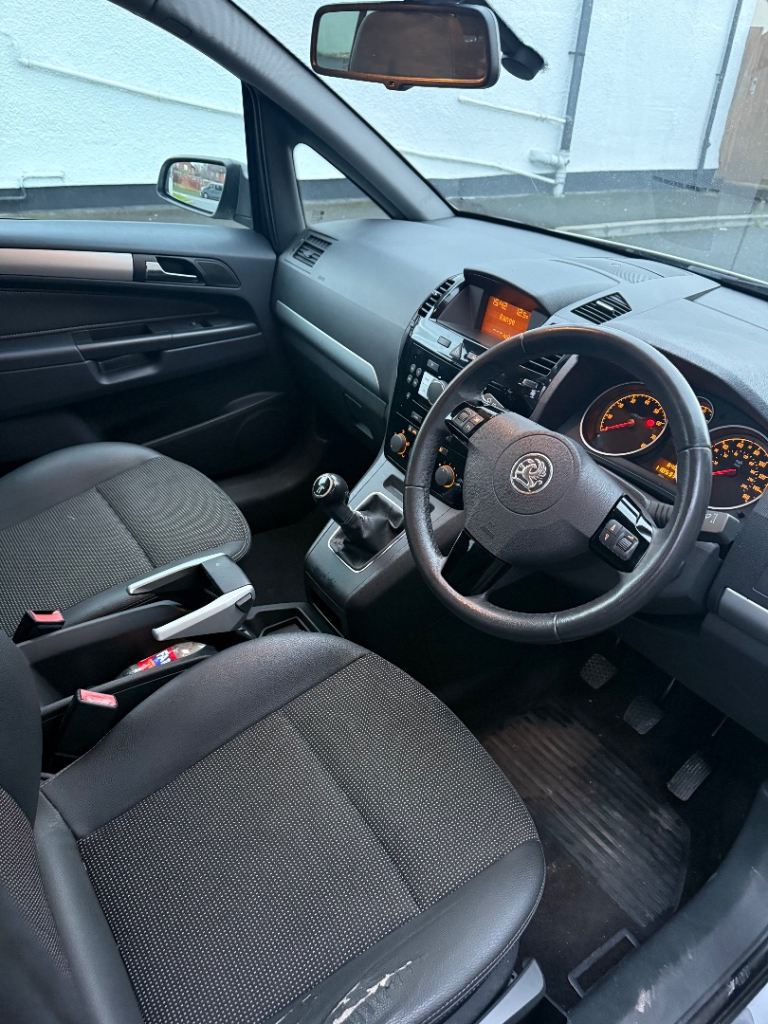 Vauxhall, ZAFIRA, MPV, 2008, Manual, 1796 (cc), 5 doors