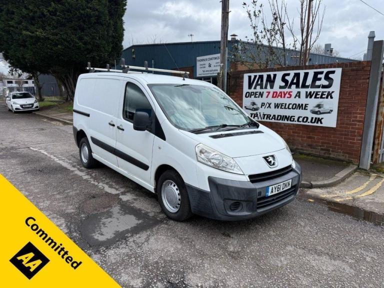 2011 61 PEUGEOT EXPERT 1.6 HDI PANEL VAN 4DR DIESEL MANUAL L1 H1 (191 G/KM, 90 B