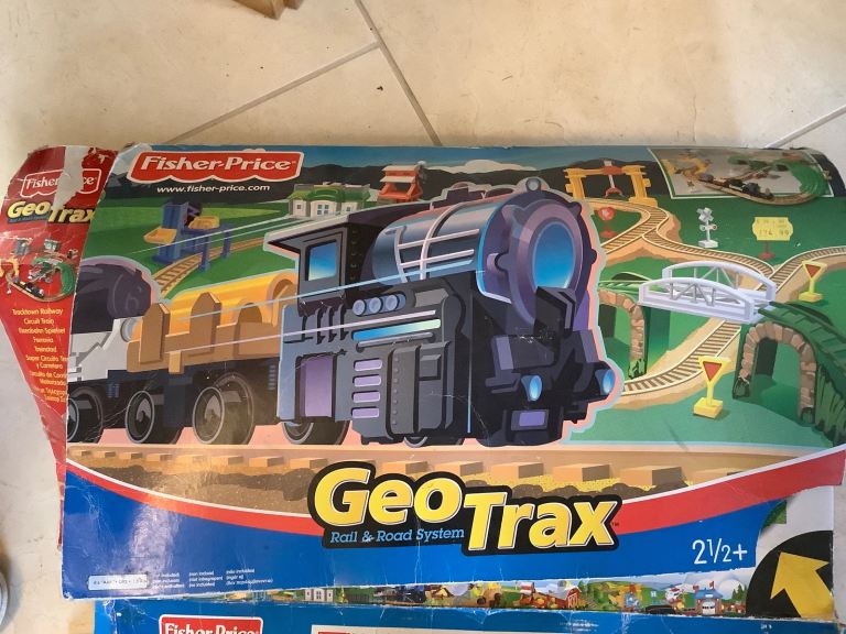 Fisher Price Geo Trax Train Track