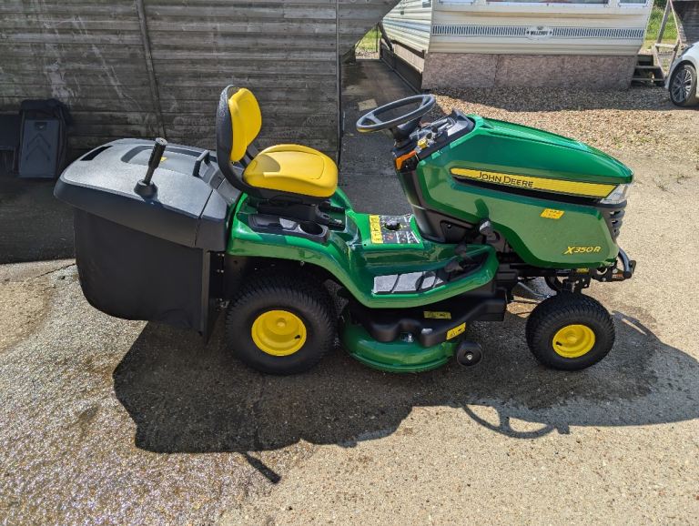 John Deere X350R petrol ride on mower