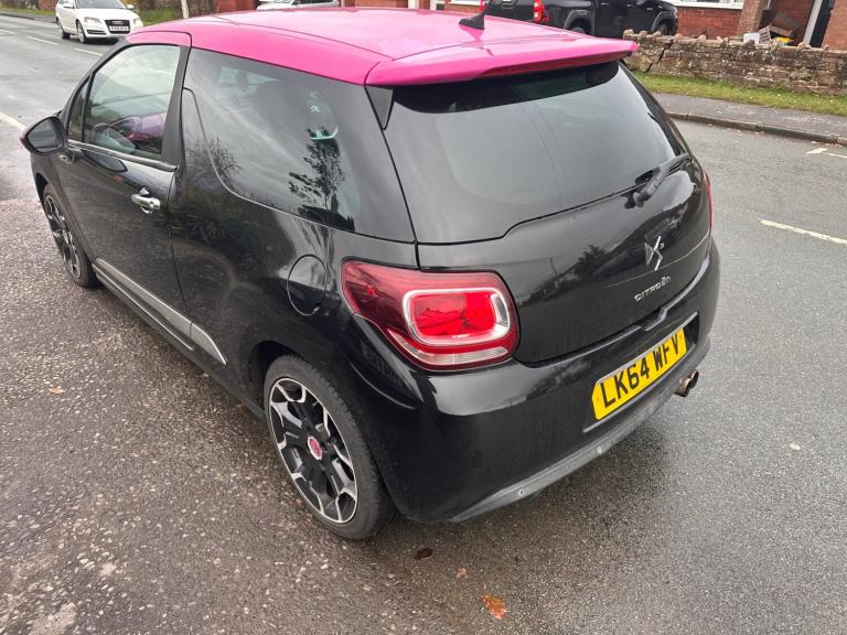 2014 Citroen DS3 1.6 e-HDi 115 Airdream DSport Pink 3dr HATCHBACK Diesel Manual