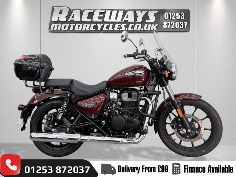 ROYAL ENFIELD METEOR 350, 2022 22 PLATE, ONLY 1686 MILES FROM NEW, HPI CLEAR