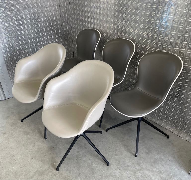 Bo Concept Adelaide Dining Chair Swivel Function x5 | RRP £4,495