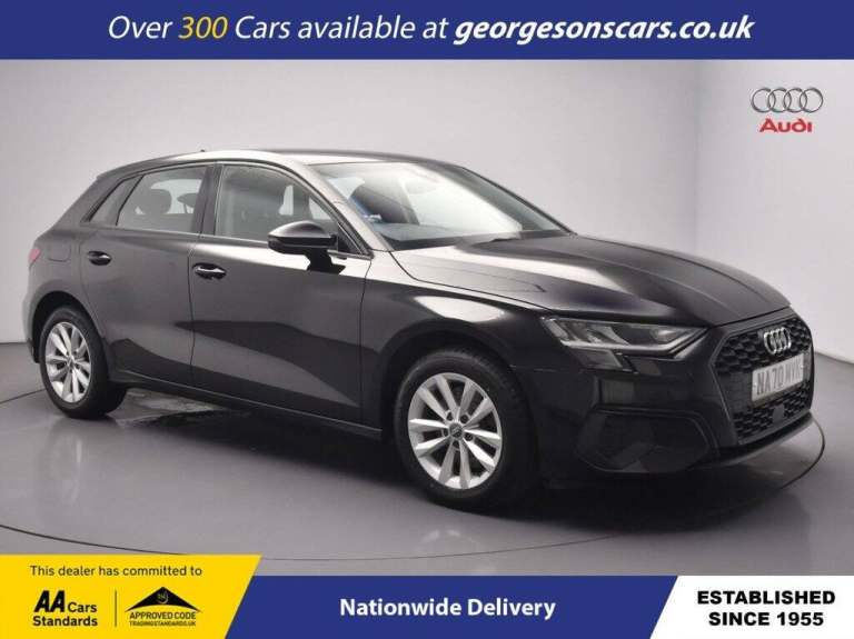 2020 Audi A3 30 TFSI Technik 5dr HATCHBACK PETROL Manual