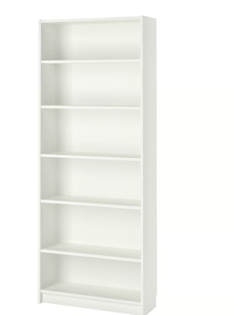 IKEA BILLY Bookcase – White – 80 × 28 × 202 cm