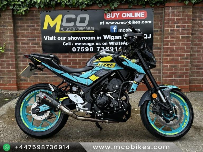 Yamaha MT-03   2022 reg 5383 miles