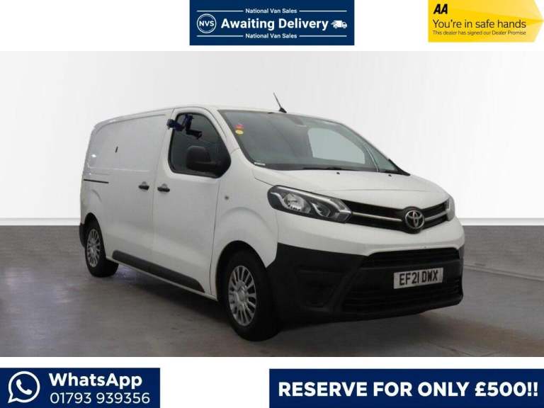 2021 Toyota ProAce 1.5D Icon Medium Panel Van MWB Euro 6 (s/s) 6dr PANEL VAN Diesel Manual