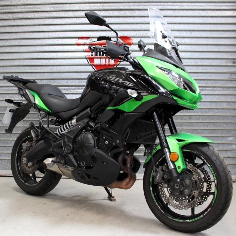 2021 21 KAWASAKI KLE 650 FMFNN ABS VERYS GREEN TRADE SALE 20K CAT N NEW MOT 