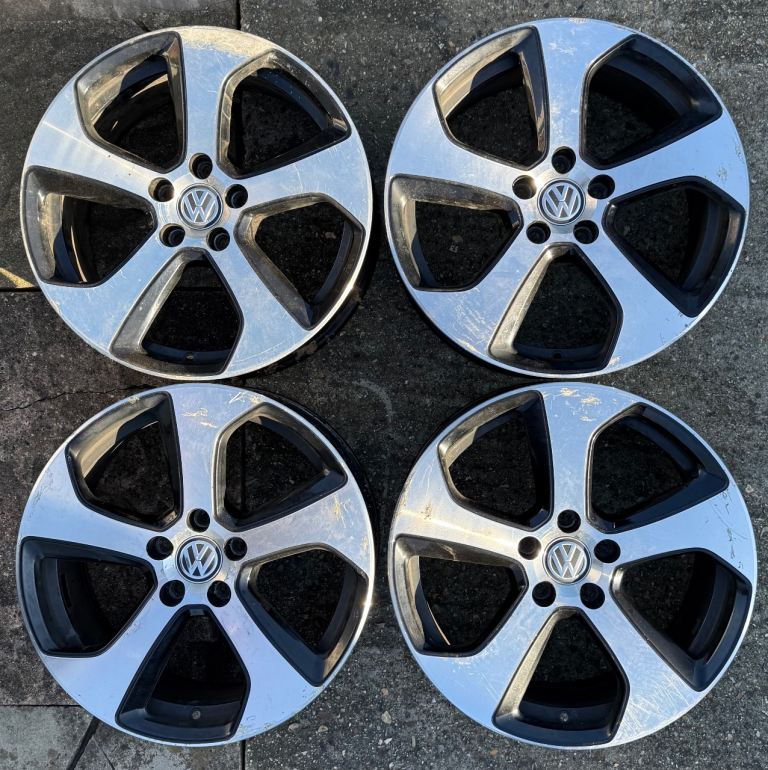 VW Golf MK7 GTI Austin Alloy Wheels 18” 7.5J ET49 5x112 Caddy Touran A3 Leon 5G0601025 GTD Genuine