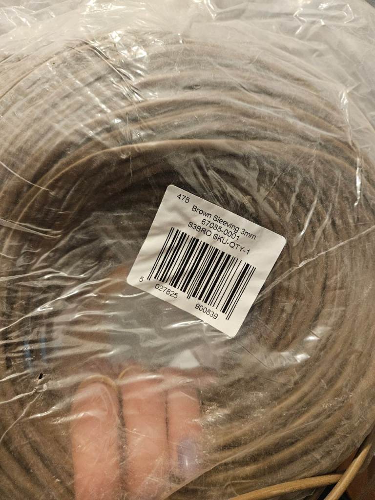 Electrical sleeving, and other bits
