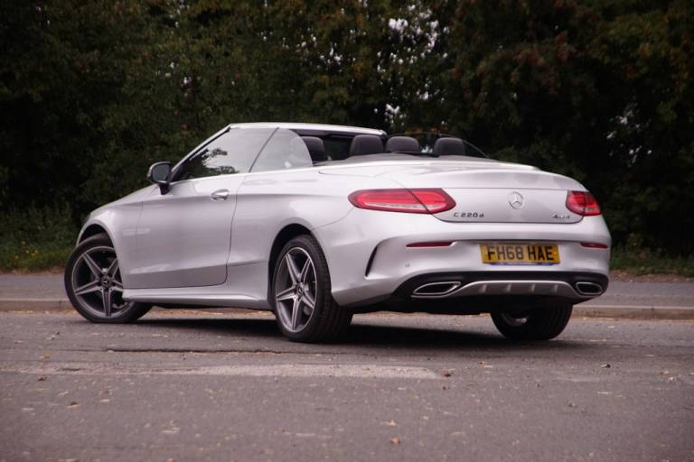 2018 Mercedes-Benz C Class 2.1 C220d AMG Line (Premium Plus) Cabriolet 2dr Diesel G-Tronic+ 4MATI...