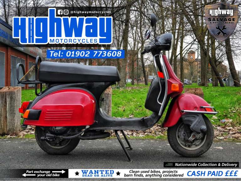 1999 Bajaj Classic SL 125cc Scooter Barn Find Restoration Project