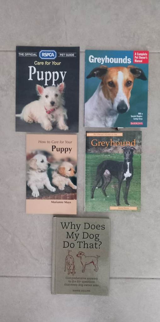 5 Dog Books. 