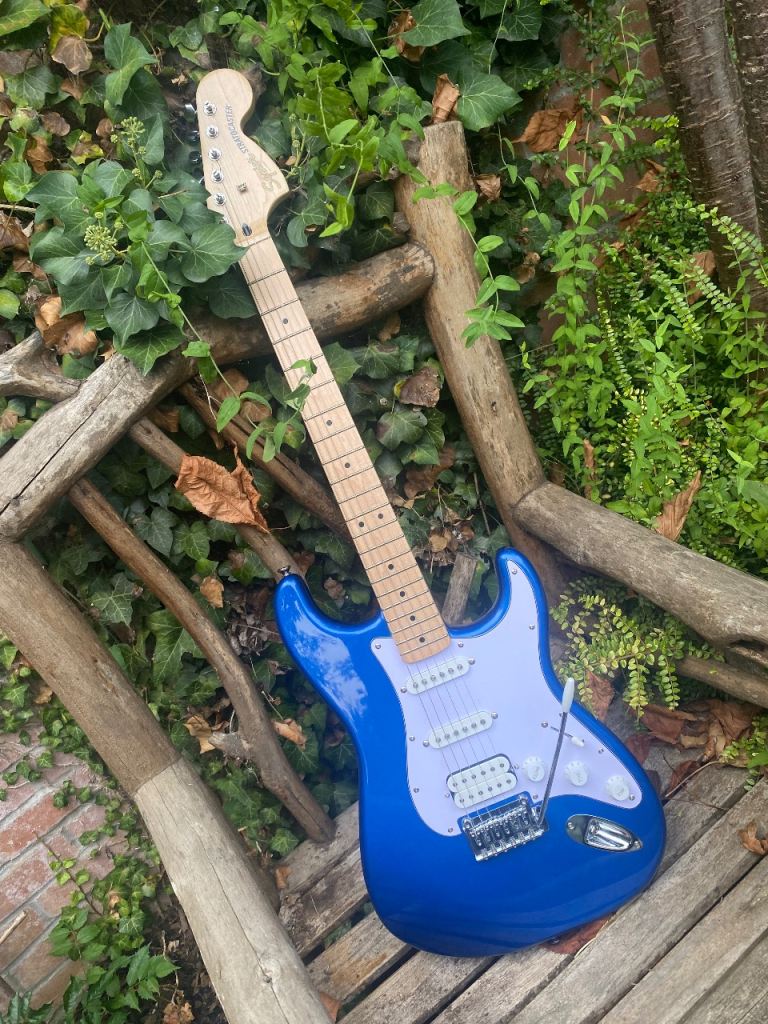 Squier Stratocaster Electric Guitar - Blue, As Good As New
