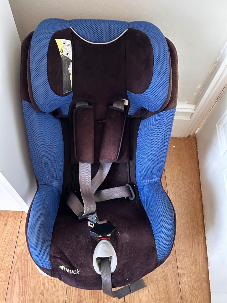 Hauck Car Seat - Blue, Good Condition