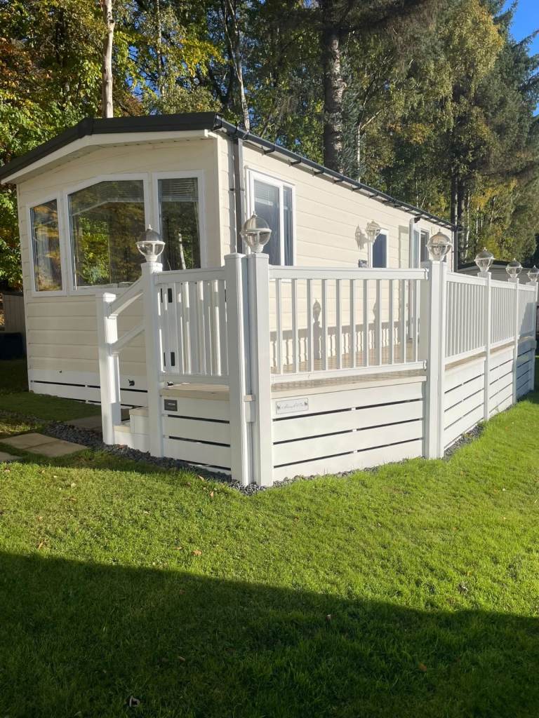 Static Caravan For Sale - Crossburn Holiday Park, Peebles. EH45 8ED
